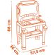 Игровой набор Блэк+Деккер. Мастерская 78 аксесс. SMOBY TOYS 7600360739