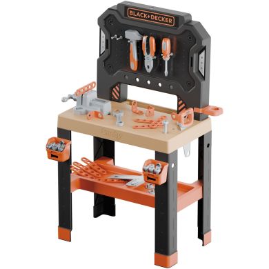 Игровой набор Блэк+Деккер. Мастерская 78 аксесс. SMOBY TOYS 7600360739