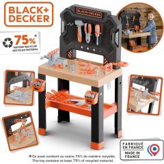 Игровой набор Блэк+Деккер. Мастерская 78 аксесс. SMOBY TOYS 7600360739