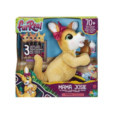 Інтерактивна м'яка іграшка FurReal Friends Кенгуру мама Джосі з сюрпризом E6724