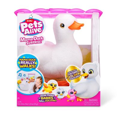 Інтерактивний ігровий набір-сюрприз PETS ALIVE S1 &ndash; МАМА КАЧЕЧКА З СЮРПРИЗОМ 9548