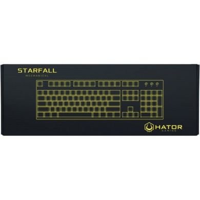 Клавиатура Hator Starfall Outemu, blue (USB, ENG/RU) HTK-609