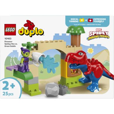 Конструктор Динозавр Spidey-Rex проти Зеленого Гобліна LEGO DUPLO 10463