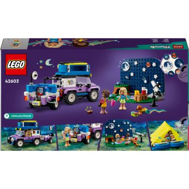 Конструктор Кемпинговый автомобиль для наблюдения за звездами LEGO Friends 42603