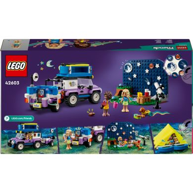 Конструктор Кемпинговый автомобиль для наблюдения за звездами LEGO Friends 42603