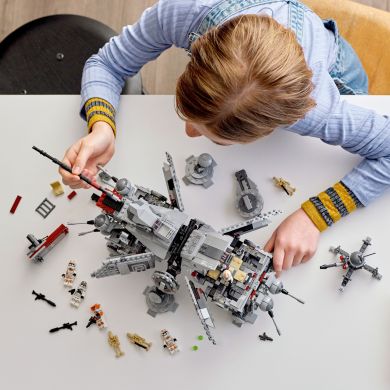 Конструктор Крокоход AT-TE 1082 деталей LEGO Star Wars 75337