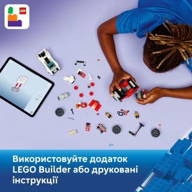 Конструктор LEGO Sonic Автомобіль Сільвера vs. монстр вантажівки Наклза 77118
