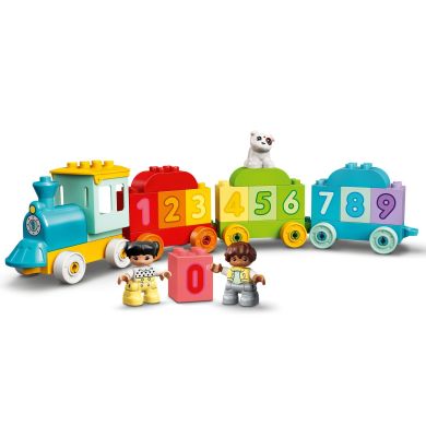 Конструктор Поезд с цифрами — учимся считать LEGO DUPLO 23 деталей 10954