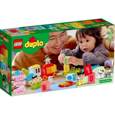 Конструктор Потяг із цифрами &mdash; вчимося рахувати LEGO DUPLO 23 деталі 10954