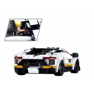 Конструктор SLUBAN M38-B0957 Model Bricks: Гоночна машина 276 деталей