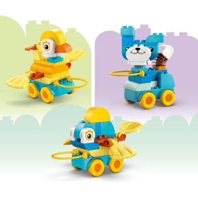 Конструктор Животные на колесах 3в1 LEGO DUPLO Town 10448