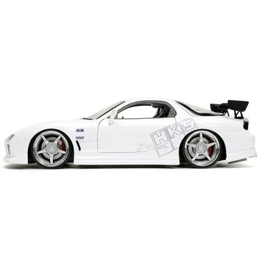 Машина металева Jada Форсаж Мазда RX-7 (1993), біла, масштаб 1:24, 8+ JADA 253203065