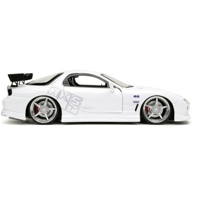 Машина металева Jada Форсаж Мазда RX-7 (1993), біла, масштаб 1:24, 8+ JADA 253203065
