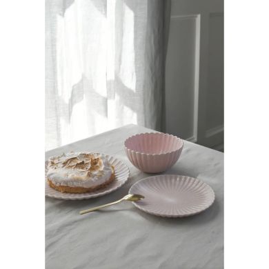 Тарілка Clam Lunch рожева &Oslash;16см, Bahne 4977471, 16
