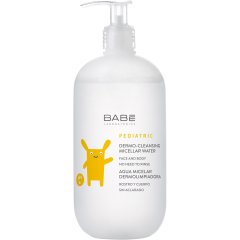 Міцелярна вода BABE Laboratorios для делікатного очищення дитячої шкіри 500 мл 8437014389708