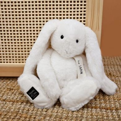 М'яка іграшка DouDou Зайчик LE LAPIN 50 см білий HO3243