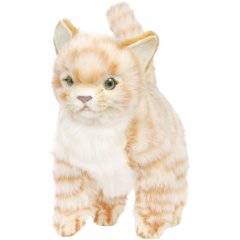 М'яка іграшка Кошеня руде, що стоїть довжина 30 см Hansa 6573