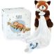 Мягкая игрушка Рудая Панда с держателем для пустышки, 12 см DouDou DC3982