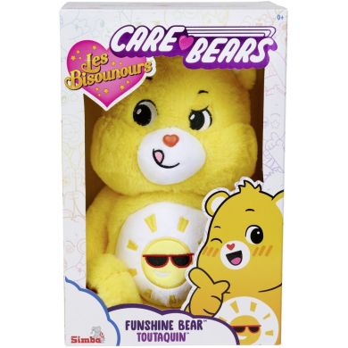 М'яка іграшка ведмідь Care Bears Жовтий, 35 см, 0 міс+ 6305878002
