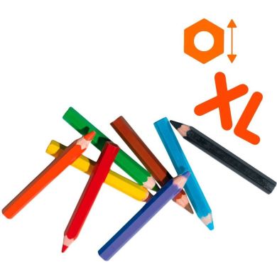 Набор цветных карандашей (8 цветов) Ses Creative 14416