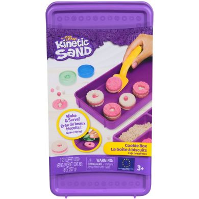 Набір піску для творчості KINETIC SAND КОЛЬОРОВЕ ПЕЧИВО (2 кольори, 227 g, аксес.) 71678
