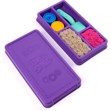 Набір піску для творчості KINETIC SAND КОЛЬОРОВЕ ПЕЧИВО (2 кольори, 227 g, аксес.) 71678