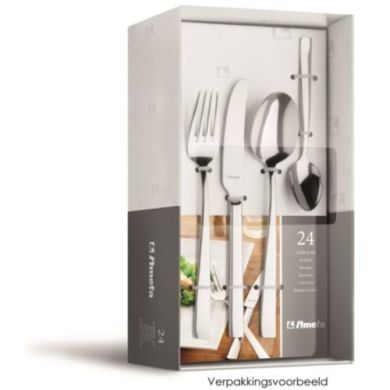 Набір столових приборів на 6 персон, срібло (4*6) Jewel 8012 Amefa 8711155375296