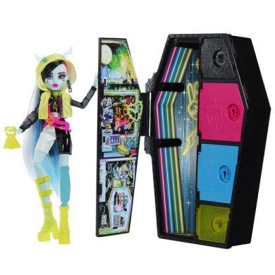 Набір-сюрприз Жахо-секрети Френкі серії Неонові та бомбезні Monster High HNF79
