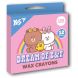 Набір воскових олівців YES 12 шт. Line Friends 590141