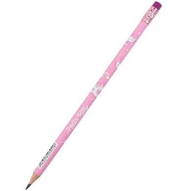 Олівець графітний з гумкою Hello Kitty HK25-056