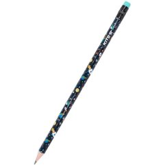 Олівець графітний з гумкою Space, 36шт., туба K21-056-1