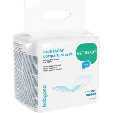 Підклади післяпологові DAY & NIGHT (10 шт ) Babyono 599
