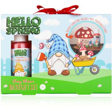 Подарочный набор HELLO SPRING (пена для ванны, фонарик) ACCENTRA 4015953710742