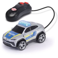 Поліцейська машина на дистанційному керуванні Ламборгіні Урус зі світловим ефектом, 13 см, 3+ DICKIE TOYS 3712023