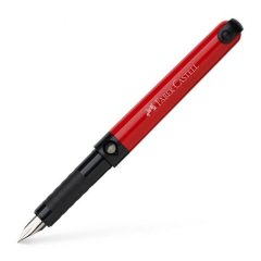 Ручка пір'яна Faber-Castell Fresh червона 29350