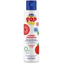 Шампунь-кондиціонер 2 в 1 з екстрактом полуниці Pop Strawberry Candy, від 6 років, 250 мл Chicco 12372.00
