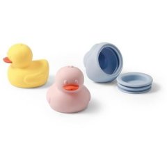 Силіконові іграшки для ванни Каченята (3шт) Babyono 1568