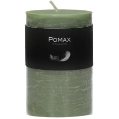 Свічка POMAX, віск, ⌀7xH10 см, авокадо, арт.Q218-AVO