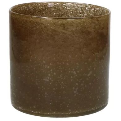 Свічник POMAX CITRIEN, скло, ⌀15, хакі, арт.37145-KHA-10