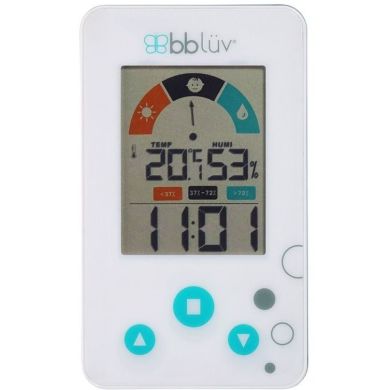 Цифровий термометр-гігрометр bbluv ™ Igrö 2-в-1 B0105, Білий