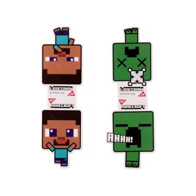 Закладки магнітні Yes Minecraft Creeper, 2шт YES 708101