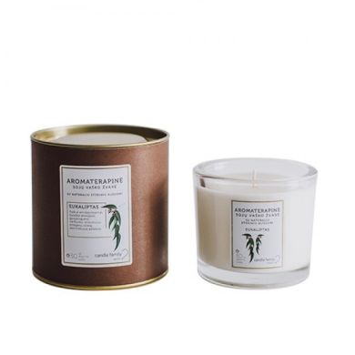 Ароматична соєва воскова свічка Candle Family Евкаліпт EUCALYPTUS
