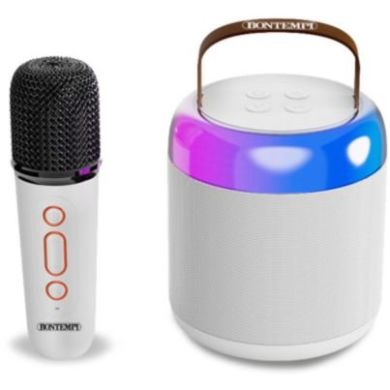 Бездротова колонка з мікрофоном і підсвічуванням RGB BONTEMPI 490210
