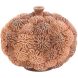 Декоративна ваза з кришкою &Oslash;20&times;15,5 см, CORAL, персиково-коричнева Light&Living 5741382