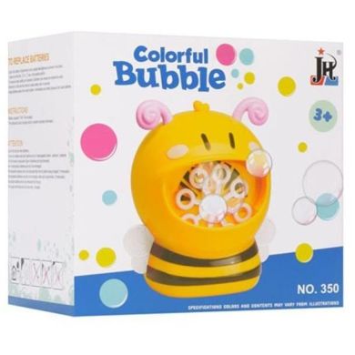 Дитяча установка для мильних бульбашок з запаскою Бджілка 350