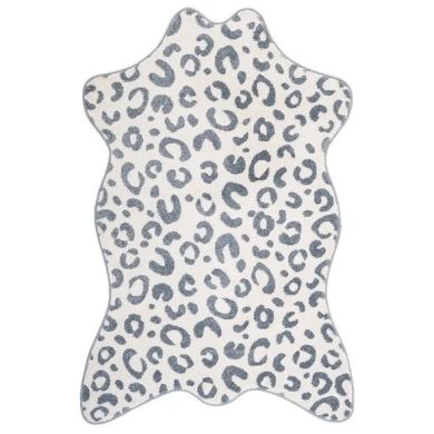 Дитячий килимок Nattiot Bao silver blue Шкура тварин сірий 100х150 см 1047452605