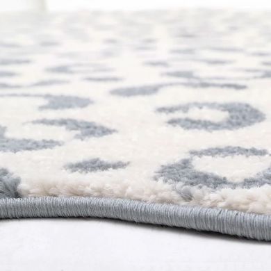 Дитячий килимок Nattiot Bao silver blue Шкура тварин сірий 100х150 см 1047452605