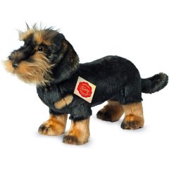 Игрушка мягкая жестокошерстная Такса 28 см Teddy Hermann 919230