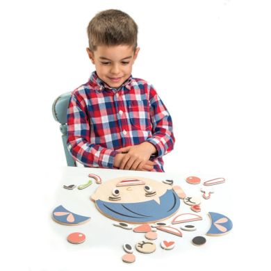 Іграшка з дерева Набір магнітний Як справи, 28 предметів Tender Leaf Toys TL8607
