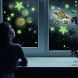 Набір сяючих наклейок 4M Планети і 20 зірок 00-05635